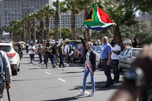 Protest against Jacob Zuma