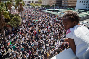 Protest against Jacob Zuma