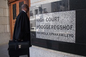 Photo of entrance to Western Cape High Court