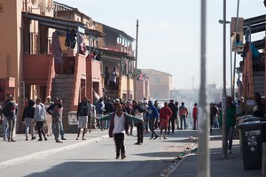 Photo of Langa protest