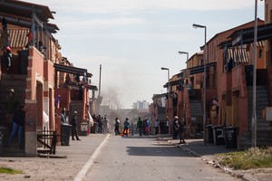 Photo of Langa Protest