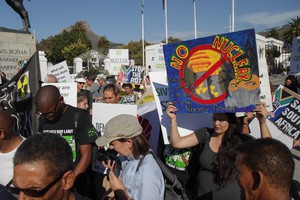 Protest against the secret nuclear deal