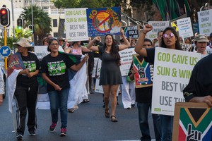 Protest against the secret nuclear deal