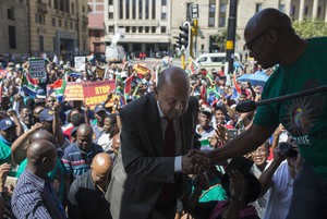 Protest against Jacob Zuma