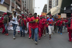 Protest against Jacob Zuma