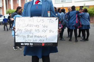 San Souci learners protest