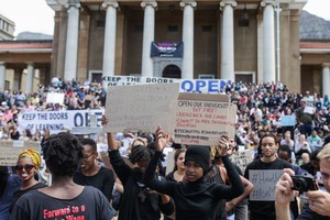 UCT Open Protest