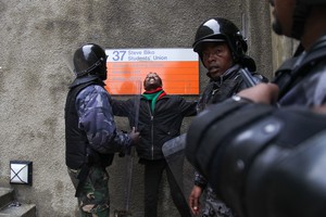 Students protest at UCT