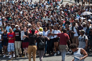 Photo of student protest