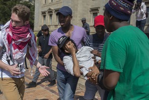 Photo of student protesters