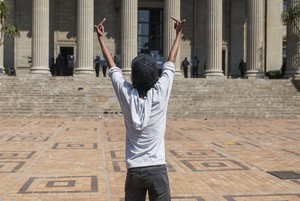 Photo of Wits student protesters