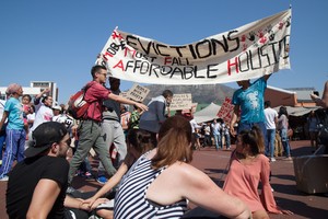 Woodstock Eviction Protest