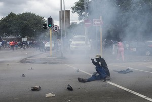 Xenophobic violence in Pretoria