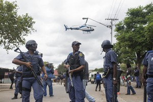 Xenophobic violence in Pretoria