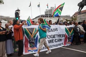 Protest against Jacob Zuma