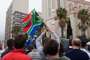 Protest against Jacob Zuma