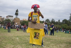 Photo of protester