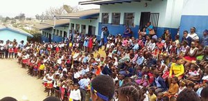 Photo of primary school children