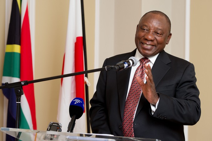 Photo of Cyril Ramaphosa