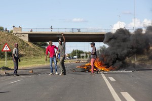 Photo of Mahikeng protest