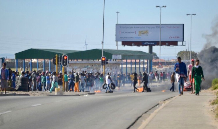 Photo of protesters