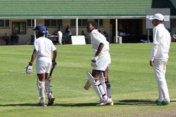 Photo of young cricket players