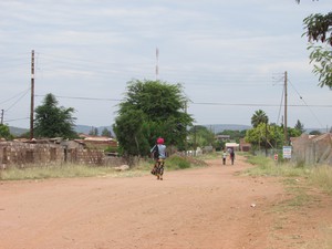 Photo of dry land in village