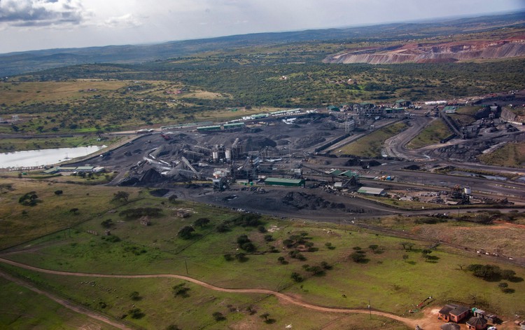 Photo of Somkhele mine