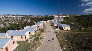 Photo of houses and shacks