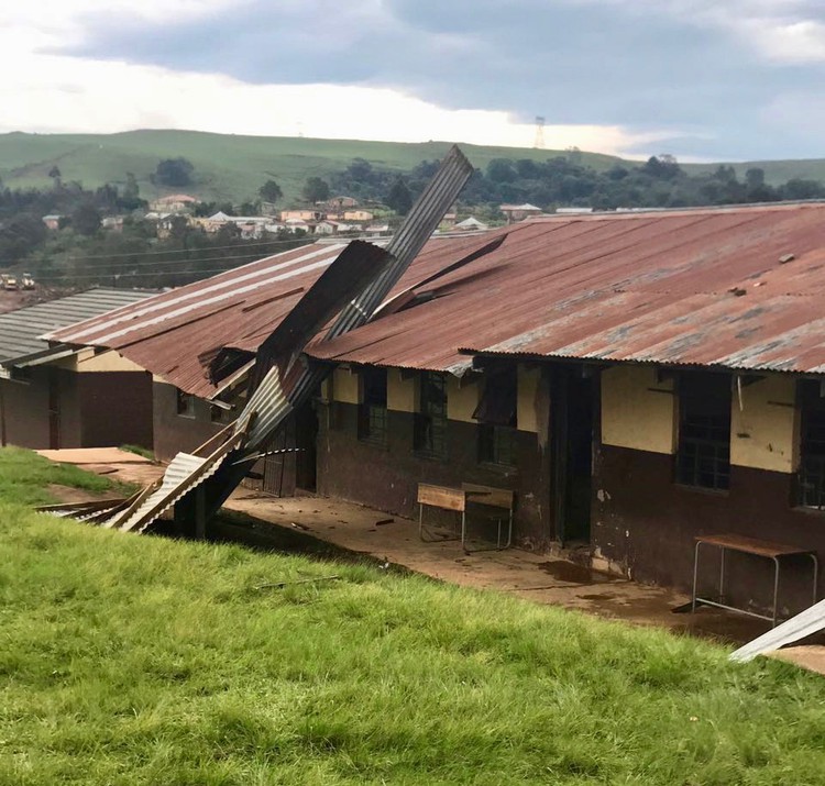 Photo of a dilapidated building