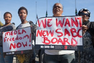 Photo of protesters