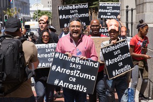 Unite Behind activists occupy NPA