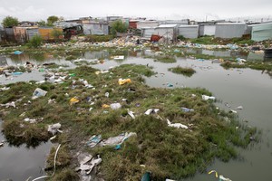 Rubbish in Marikana Informal Settlement