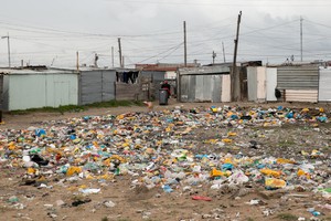 Rubbish in Marikana Informal Settlement