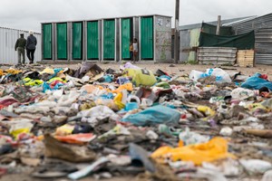 Rubbish in Marikana Informal Settlement