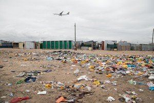 Rubbish in Marikana Informal Settlement