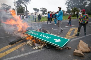 Ocean View residents protests over lack of policing