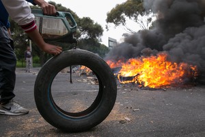 Ocean View residents protests over lack of policing