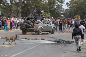 Ocean View residents protests over lack of policing