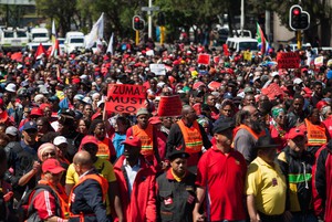 COSATU marches against state capture