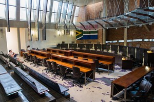 Photo of inside Constitutional Court