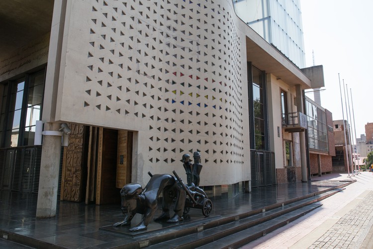 Photo of inside of Constitutional Court