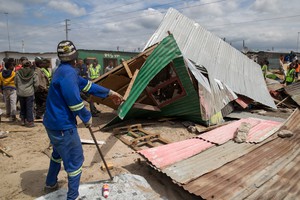 Evictions in Makhaza, Khayelitsha