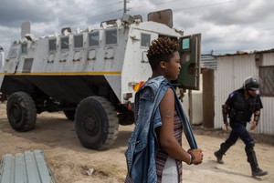 Evictions in Makhaza, Khayelitsha