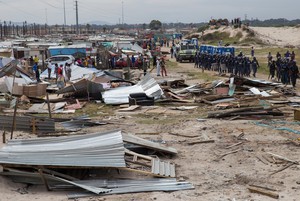 Evictions in Makhaza, Khayelitsha