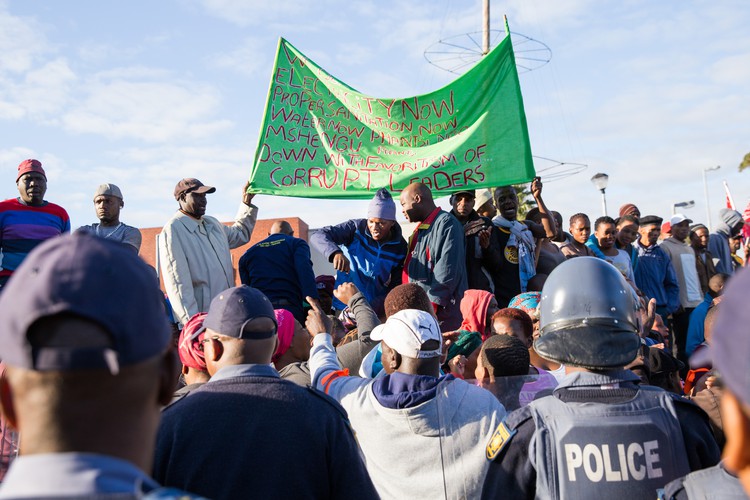 Photo of protesters