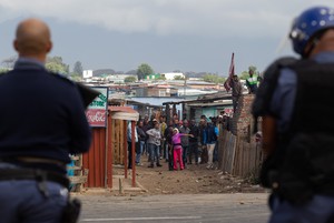 Photo of protesters