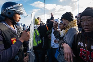 Bonteheuwel protest against gang violence and crime