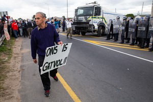 Bishop Lavis protest against gangsterism