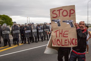 Bishop Lavis protest against gangsterism